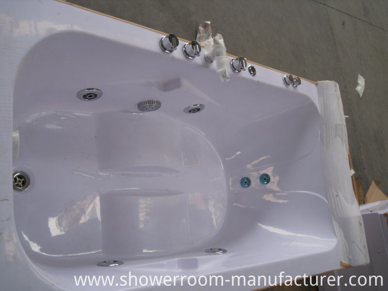 CE ISO9001 2 Pillow ABS Jacuzzi Tub (CL-338)